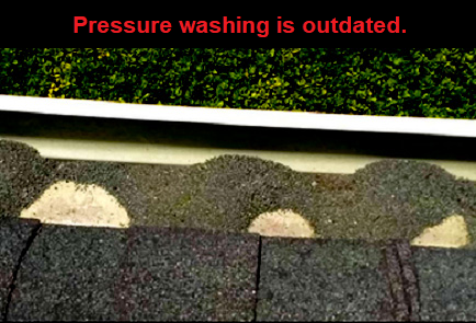 Pressure washing is outdated.