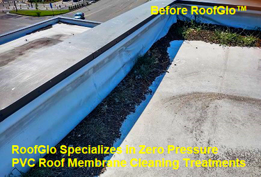 RoofGlo PVC Roof Membrane Cleaning
